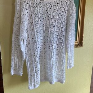 Fashion Forms White Crochet Top